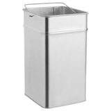Ashtray Dustbin Hotel 36 L Steel Black 51091