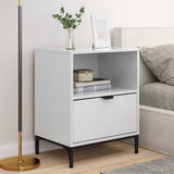Bedside Cabinet 2 pcs High gloss white 49 x 36 x 61 cm 883483