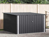 Bike Shed 3 pcs Anthracite 216 x 207 x 158 cm Metal 3385873