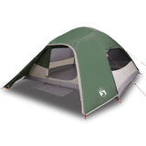 Camping Tent Dome 4-Person Green Waterproof 94719