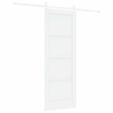 Sliding Door ORKDAL White 73.5 x 198.5 cm Solid Pine Wood 3333747