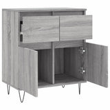 Sideboard Grey Sonoma 60x35x70 cm Engineered Wood 831122