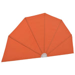 Collapsible Terrace Side Awning Terracotta 200 cm 44580