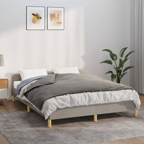 Weighted Blanket with Cover Grey 152x203 cm 11 kg Fabric 3154892