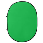 2 in 1 Oval Studio Background Screen Green and Blue 200x150 cm 190250