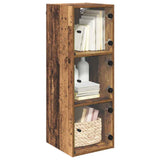 Wall Cabinet Old Wood 35 x 37 x 102 cm Engineered Wood 882907