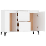 ZNTS Sideboard White 104x35x70 cm Engineered Wood 806112