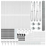 Welded Wire Fence with Spikes 50 x 1.6 m 3353431