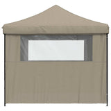 Party Tent Folding Taupe 292 x 292 x 315 cm Oxford Fabric 42023568