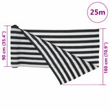 Privacy Net Anthracite and White 1.8x25 m HDPE 195 g/m 4003699