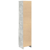 Highboard Concrete Grey 37.5x35x180 cm Engineered Wood 861673
