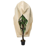 ZNTS Plant Fleece Covers with Zip 2 pcs 70 g/m² 3.14x2.5 m 3203532