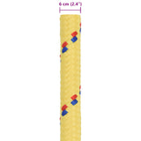Boat Rope 10 m 6 Yellow PP 42029628