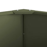 Planter Olive Green 90 x 90 x 35 cm Steel 883734