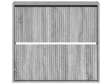 Wall-Mounted Shoe Cabinet ARNHEM 71 x 17 x 86 cm Grey Sonoma 896641