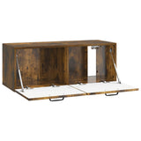 Wall-Mounted TV Cabinet Smoked Oak 78.5 x 31 x 30 cm 898720