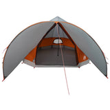 Teepee Tent 9-Person Grey and Orange 502 x 502 x 297 cm 42004019