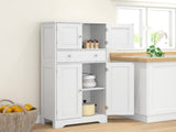 Multi-Storage Freestanding Kitchen Cabinet - White T3398P342968