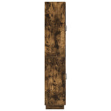 Cabinet Set 2 pcs Smoked Oak Engineered Wood 3416786