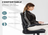 Mesh Back Office Chair, with Flip-Up Arms - Black T3398P328237