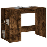 Desk Smoked Oak 102x50x75 cm Engineered Wood 840545