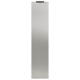 Solar Led Pathway Light 2 pcs Silver Stainless Steel 879720