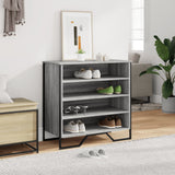 Shoe Cabinet Grey Sonoma 80x38x78 cm Engineered Wood 848652