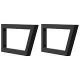 Basin Shelf Wall Mounted Steel and Solid Wood Acacia 3302767