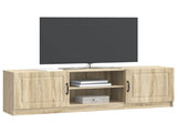 TV Cabinet Sonoma Oak 150 x 31 x 47 cm Engineered Wood 895837
