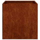 Planter Rusty 40x40x40 cm Weathering Steel 860667