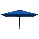 Garden Parasol 248.5 x 247.5 x 160 cm Polyester and Steel 42003242