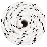 Braided Boat Rope White 20 mmx50 m Polyester 152790