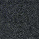Area Rugs Dark Grey 240 x 240 cm Jute 42010568