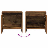 Bedside Cabinet Old Wood 45 x 34 x 44.5 cm Engineered Wood 8000981