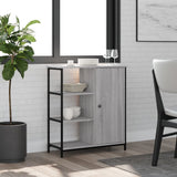 Sideboard Grey Sonoma 70x30x80 cm Engineered Wood 835492