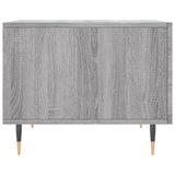 Coffee Tables 2 pcs Grey Sonoma 50x50x40 cm Engineered Wood 829361