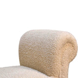 Boucle Cream Bench IN3308