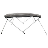 4-bow Bimini Top with Mesh Sidewalls 243xx137 cm 94858