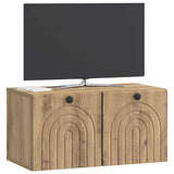 Wall-Mounted TV Cabinet Artisan Oak 59.5 x 31 x 30 cm 898204