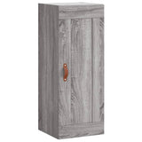 Highboard Grey Sonoma 34.5x34x180 cm Engineered Wood 3200431