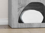Sideboard ELST Grey Sonoma 40 x 35 x 100.5 cm Engineered Wood 891310