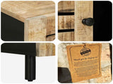 Coffee Table Natural 100 x 54 x 40 cm Solid Mango Wood 4018856