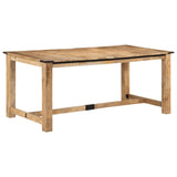 Dining Table 180x90x75 cm Solid Wood Mango 358949