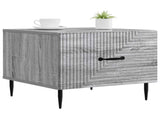 Coffee Table Grey Sonoma 49 x 50 x 40 cm Engineered Wood 894971