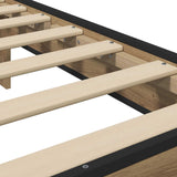 Bed Frame with Headboard Artisan Oak 80 x 200 cm 8009088