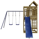 Outdoor Playset Impregnated Wood Pine 3156891