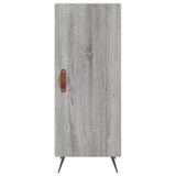 Highboard Grey Sonoma 34.5x34x180 cm Engineered Wood 3200111