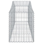 Arched Gabion Basket 200x50x60/80 cm Galvanised Iron 153393