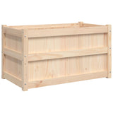 Garden Planter 90x50x50 cm Solid Wood Pine 837459