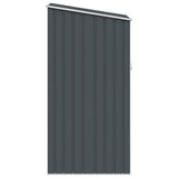 Garden Shed Anthracite Galvanised Steel Medium 46291